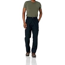 Tru-Spec 24-7 Original Tactical Pants for Men, Cotton Canvas, Durable, Concealed Carry, Reinforced, Ergonomic Fit, Multiple Pockets, Black - 32W x 32L