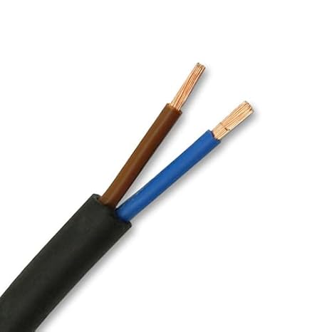 Rubber Cable 1.5MM 2 CORE H07RN-F HO7RNF Tough Heavy Duty Cable (50M)