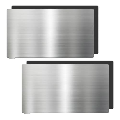 Platform Resin Magnetic Flexible Steel PlateBase Compatible with LD-002H SLA 3D Printer 138x85mm2 Sets