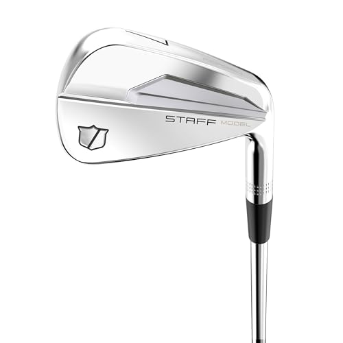 Wilson Staff Model Steel Blades Golf Iron Set - Right Hand, Stiff, 4-PW