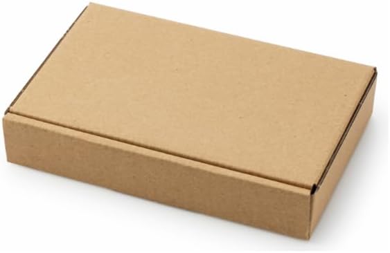 Packaging Corrugated Cardboard Shipping Box E-Commerce Postal Mailing Folding Boxes Folding Lid Box Shipping Box Maxi Letter Box Single Wall 100 x 100 x 50 mm Inner Dimensions Top Brown