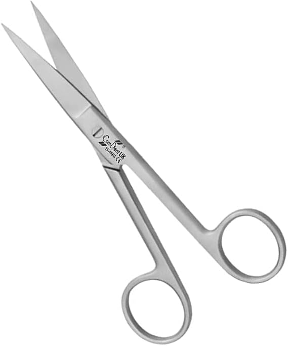 Dressing Scissors 14cm, Sharp/Sharp - Straight, Silver, Stainless Steel