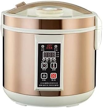 Black Garlic Fermenter Automatic Intelligent Ferment Box 6L 7-Day Rapid Fermentation Black Garlic Sweet Rice Wine Maker Natto Maker Yogurt Pot (220V)