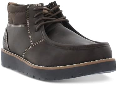 Weatherproof Vintage Mens Chester Faux Leather Chukka Boots Brown 13 Medium D