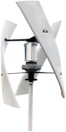5KW Vertical Axis Wind Turbine, 24V/48V Low Noise Energy Generator for Home & Industrial Use, Off-Grid System, 5000W Renewable Energy Solution