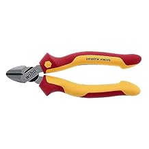 Wiha 32933 6.3-Inch Insulated Industrial Diagonal Cutter