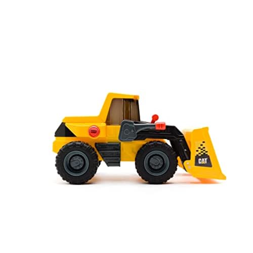CAT Construction Toys, 11.5 Power Haulers 2.0 Front Loader, Lights and Sounds, Ages 3 and up