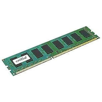 Crucial 8GB Single DDR3 1600 MTs PC3-12800 CL11 Unbuffered UDIMM 240-Pin Desktop Memory CT102464BA160B
