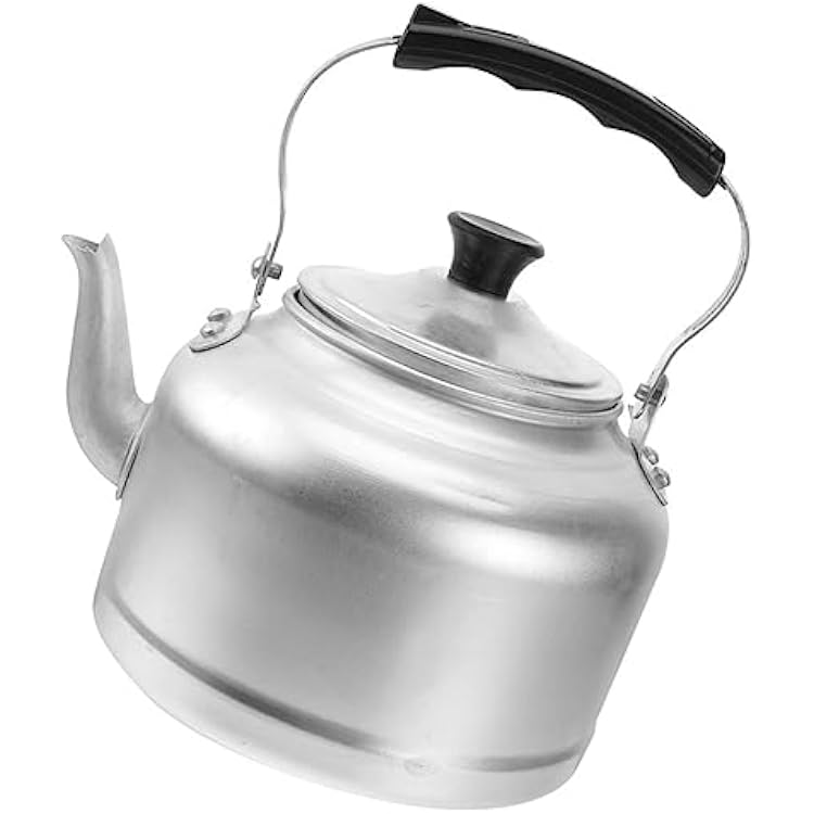 LIFKOME Vintage Style Tea Pot Kettle Large Capacity Aluminum Kettle Heat-resistant for Household