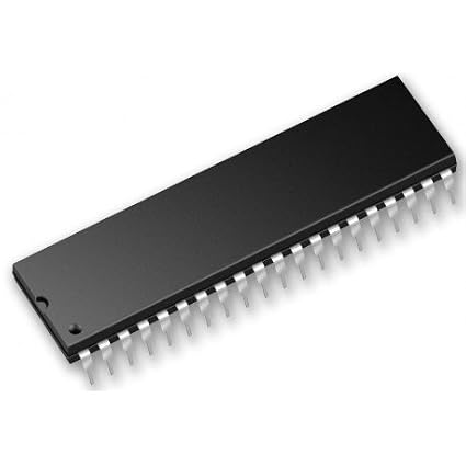 PIC18F4550-I/P Microchip microcontroller w USB interface, PWM 48MHz new
