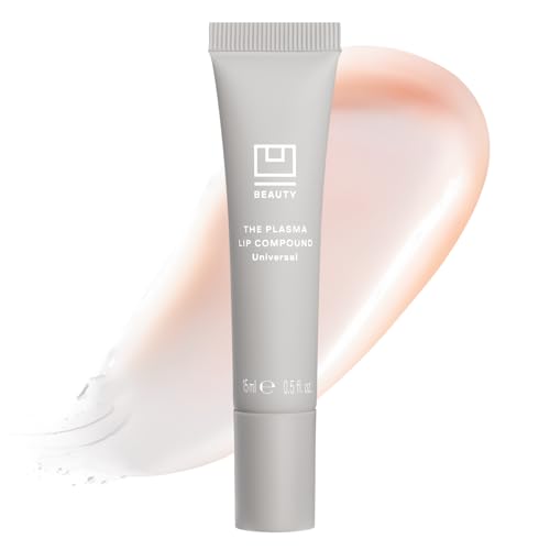 U Beauty The PLASMA Lip Compound - Anti-Wrinkle & Anti-Aging Treatment - Clear Plumping Lip Gloss with Hyaluronic Acid for Deep Hydration - Salicylic Acid, Vitamin E, Peptides Contour Lips, 15 mL