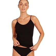 Boody Womens Base Layer Cami Top - Seamfree Scoop Neck Camisole, Ultra-Soft Bamboo Viscose, Lightweight Fit