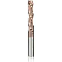 Compression Milling Cutter UP DOWN Cut CNC Router Bit 3 Flute Carbide End Mill,D8xD8x25x70L