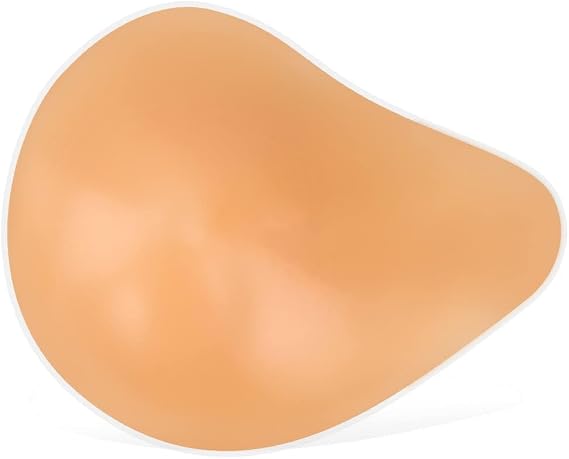 Artificial Symmetrical Breast Form Post Mastectomy Breast Prosthesis Left Spiral Shape Breasts Only One Piece