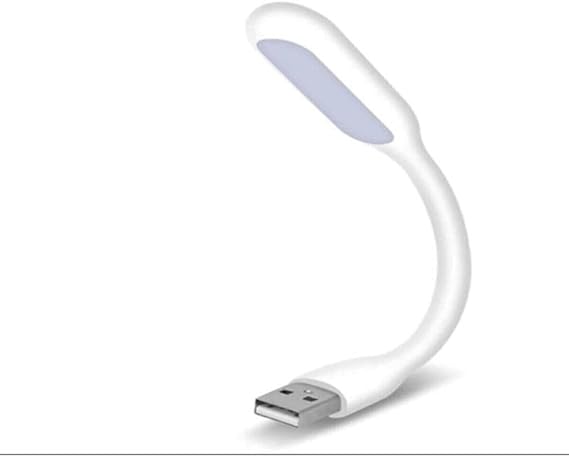 SANEC USB LED Lamba Katlanabilir Notebook Kitap Okuma Klavye Aydınlatma beyaz