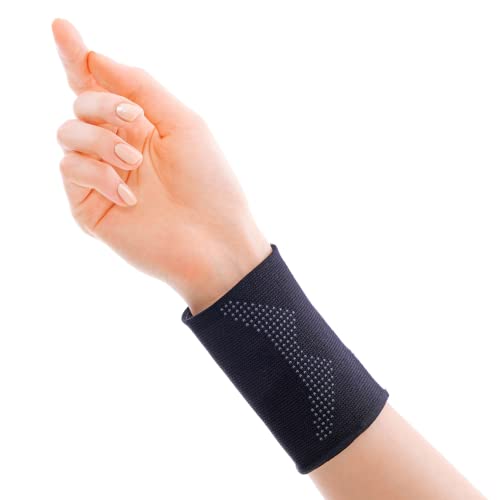 invera Wrist Compression Sleeve, Unisex Wrist Band Support Sleeve, Wrist Protector Compression Brace Large, 1, Unit