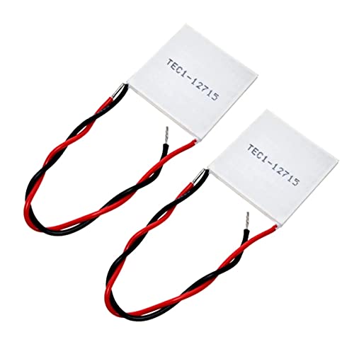 TEC1-12704 12703 12705 12706 12740 12715 TES1-12701 TEC1-12705FX TEC1-19912 TEC2 Thermoelectric Cooler Peltier of semiconductor Refrigeration 30X3040X40 2PC TEC1-12715 4040 2PC 4040