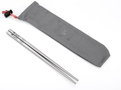 Keith Ti5633 Grade 1 Pure Titanium Solid Square Chopsticks