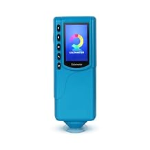 Handheld Colorimeter Portable Color Difference Tester, DR-10 Economy High Precision Paint Coating Plastic Fabric Color Difference Meter Color Difference Meter Tester