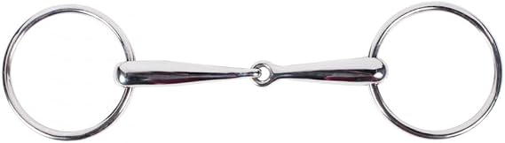 HORZE Jointed Loose Ring Snaffle Bit