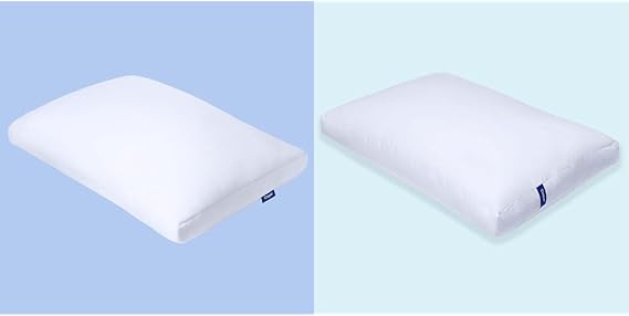 Casper Sleep Essential Cooling King & Standard White Pillows for Sleeping, Soft Support