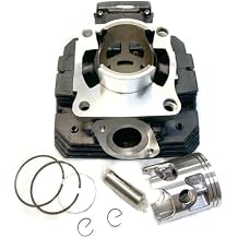 Cylinder Block Piston Ring Kit Standard Bore 58mm Compatible with Yamaha 135 RXK RX135 RX-King RXZ with 3 Months Warranrty