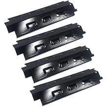Parts DP131 (4-pack) 14 5/8" x 4 1/4" Porcelain Steel Heat Plates Replacement for Charbroil, Master Chef, Thermos, Master Forge, Brinkmann, Savor Pro, Grill King, Kmart Gas Grill