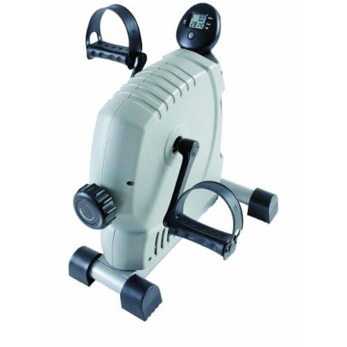 CanDo Magneciser Pedal Exerciser Smooth Quiet Compact Peddler for Home, Work, Desk, Office, Exercises Arms and Legs Range of Motion Rehabilitation Fitness