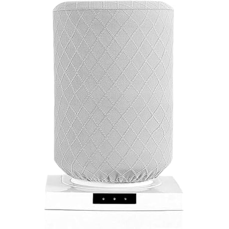 Water Dispenser Barrel Cover for 5 Gallon Water Bottle, High Stretchy Dust Cover, Reusable Bucket Decor for Home or Office Grey