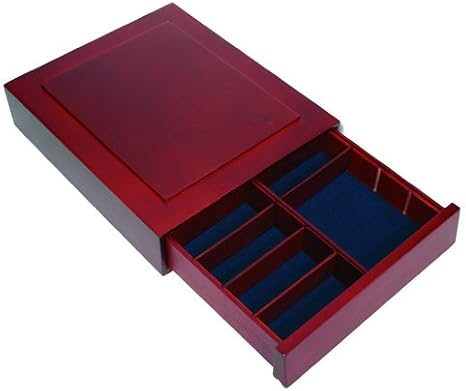 SAFE Rock Collection Box-Stackable Wood Drawer for Rocks Minerals & Fossils