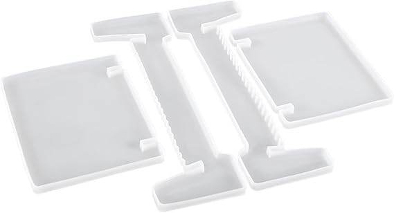 Silicone Resin Mold for Photo Frame, Phone Stand, and Bookshelf Organizer, Epoxy Resin Casting Craft Mold for DIY Projects