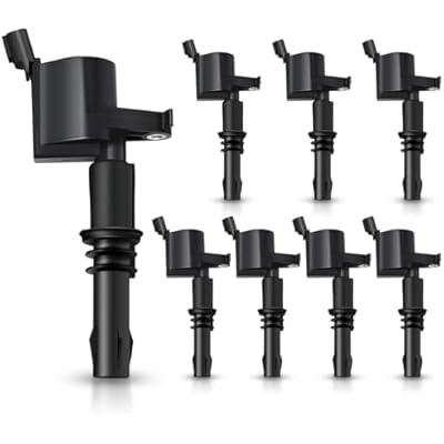 MAS Set of 8 Ignition Coils Compatible with Ford Expedition Explorer F150 F250 F350 Super Duty Lincoln Navigator Mark LT Mercury Replacement for DG511 C1541 FD508