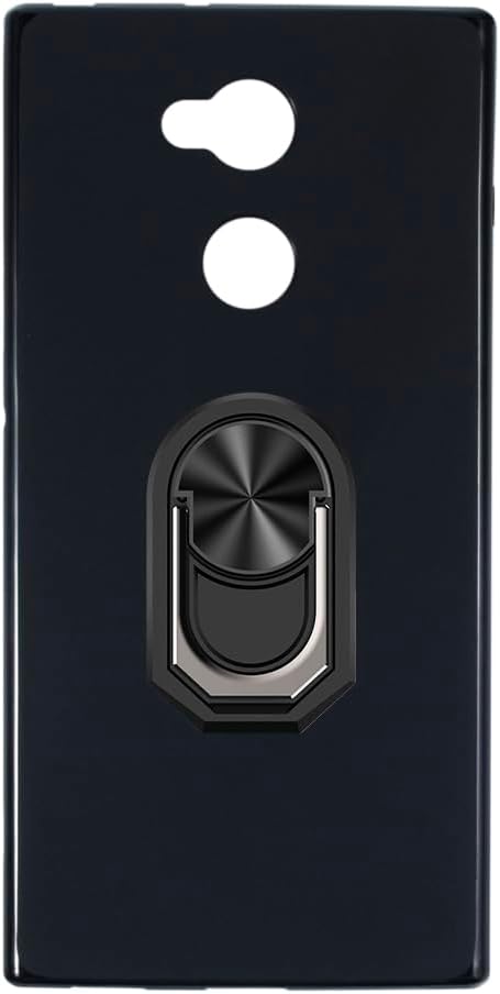 Case and Ring Holder for Xperia XA2 Ultra - Black+Black