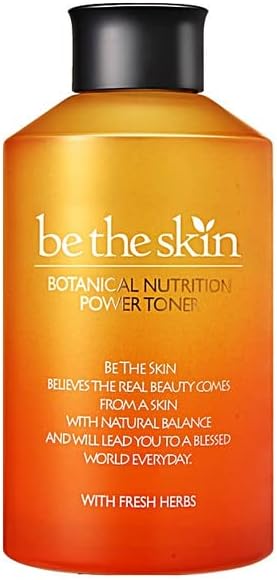 Be The Skin - Botanical Nutrition Power Toner | A Royal Jelly Infused Facial Toner w/Organic Ingredients That hydrates & Improves Skins Firmness | Best Beauty Cleansing Product for Women w/Dry Skin