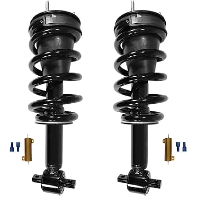 Front Magneride Electronic to Passive Complete Strut & Spring Conversion Kit Replacement for 2007-2017 Cadillac Escalade