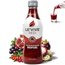Ardyss LeVive Red Juice 25.37 fl oz Pomegranate Juice Blend with Acai, Goji & Noni Fruit, Smooth Drink