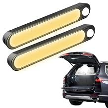 Car Trunk LED Light for Suzuki SX4/SX4 S-Cross JY/GY/EY/RW/3.Gen 2006-2025, with Automatic Sensor, Bright Interior Lighting for Trunk and Car Interior, 2PCS LED Car Lights,D Warm 900mah
