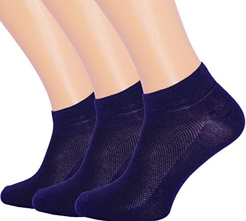 3 Pack Unisex Ultra Thin Breathable Dry Fit Low Cut Running Ankle Socks black white grey color