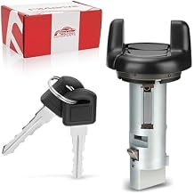 924-893 Ignition Lock Cylinder with Key Compatible with Cadillac Escalade 99-00, Chevy S10 Express 1500/2500/3500 C2500 Blazer 1998, Tahoe, GMC Yukon K2500/K3500 C2500/C3500/C3500HD Replace 26049532