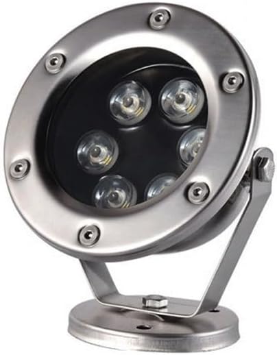 Submersible LED Fountain Light - Underwater Landscape Light, AC 24V Low Voltage Adjustable Angle Pond Light, IP68 Waterproof Pond Light, for Pool, Fountain, Pon,Blue Light-3W