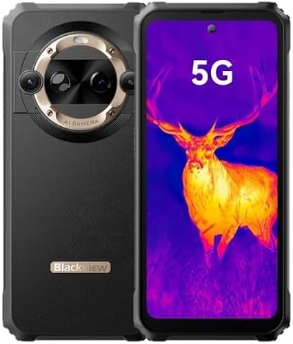 Blackvie BL 9000 Pro 5G Rugged Smartphone 6.78" 24GB+512GB 50MP 8800mAh 120W Android 14 Consecutive Science Technology Size 8020 5G Cell Phone