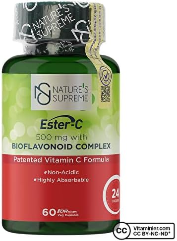 Nature's Supreme Ester-C 500 Mg C Vitamini 60 Kapsül