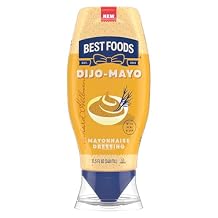 Best Foods Dijo-Mayo Smooth & Savory Mayonnaise Dressing for Fries, Burgers, Potato Salads, Sandwiches, Mayonnaise Dressing With Real Dijon, 11.5 oz 1 ct