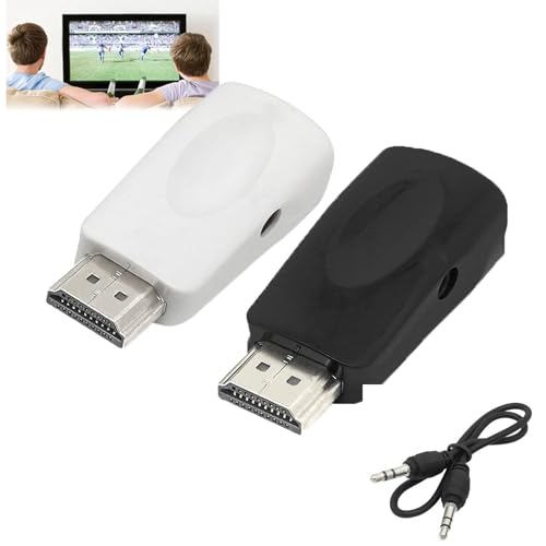 FOLENZU Voilaist Tv Streaming Device, Smart Tv Streaming Device, Wireless Display Adapter, Mobile Screen Mirroring Receiver, Access All Channels for Free, Whiteblack