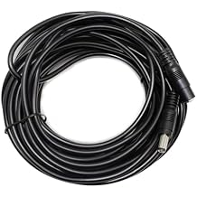 Power Extension Cable 33ft Plug Power Adapter Extension Cable for CCTV Security Camera