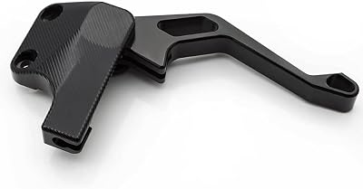 CNC ATV Parking Brake Lever Fit for Raptor 125 250 360 660 700 YFM125R YFM250R YFM360R YFM660R YFM700R YFZ450 YZF450R 2004-2021 Black Aluminum