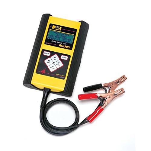 AUTO METER RC300 Handheld SLA Battery Tester, Black