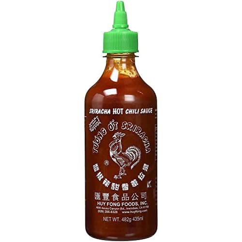 Huy Fong Sriracha Hot Chili Sauce, 17 oz Bottles, 2 pk