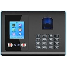 Time Clocks Face Recognition Attendance Machine LCD Display Biometric Fingerprint Attendance System Time Employee Checking-in Recorder,