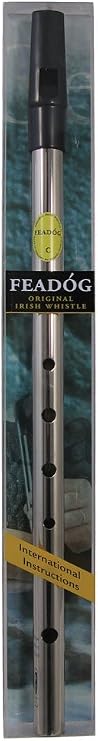 Feadog Nickel C Whistle Pack